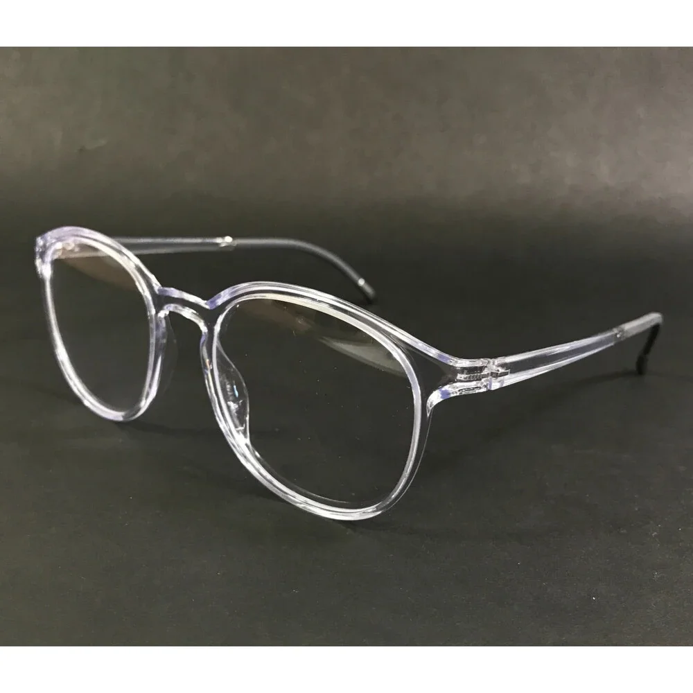 Silhouette Eyeglasses Frames SPX 2929 75 1010 EOS View Crystal Clear 49-18-130